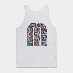 Tropical Letter M Tank Top